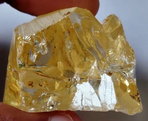 381,80 ct. natürlicher Edelzirkon grob glänzend Mineral lose Edelstein @Neujahr - Bild 1 von 8