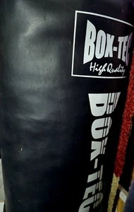 Großer Boxsack gefüllt 150 cm Kickboxen m. Handschuhen - Bild 1 von 4