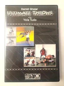 Darrell Gholar Ultimate Throws For Vale Tudo DVD Pre-owned but Nice MMA Lessons - Imagen 1 de 6
