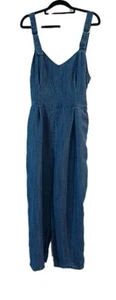 Forever New Size 14 Lyocell Denim Overalls - Picture 1 of 5