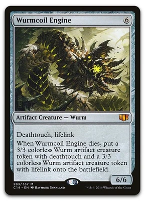 Wurmcoil Engine #283 (NM) Commander 2014 C14 Magic MTG - Image 1 of 2