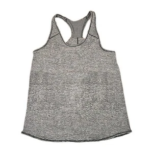 Canotta Lululemon Essential bianca nera ciottoli jacquard Luon Racerback sciolta 6? - Foto 1 di 5