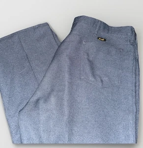 Vintage Wrangler Wrancher Anzughose Herren 42x28 Bündchen blau Western 82HN USA - Bild 1 von 11