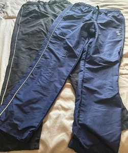 2x Boys Children’s Place Sports Lined Track Pants 1 Black/1 Blue Size L(10-12) - Picture 1 of 8