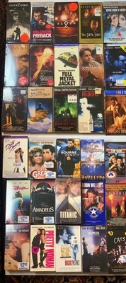 Vintage Sealed VHS Lot Of 30 Mixed Titles All New 90's 00's CLASSICS GOOD MIX - Image 1 of 4