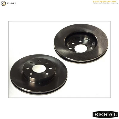 2x BRAKE DISC BCR165A FOR MERCEDES-BENZ VARIO/Platform/Chassis/Bus/Cab/with 4.2L - Image 1 of 4