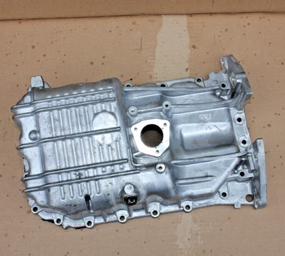 Panela de óleo do motor OEM de 2024 Hyundai Elantra 2.0 G4NS (com orifício do sensor) - Imagem 1 de 4