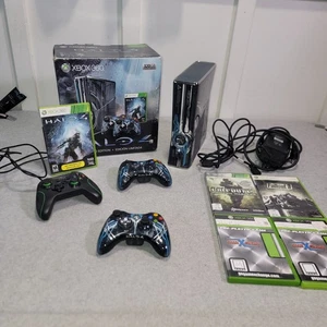 Microsoft Xbox 360 320GB Console Gaming System Halo 4 Special Edition Bundle - Picture 1 of 21