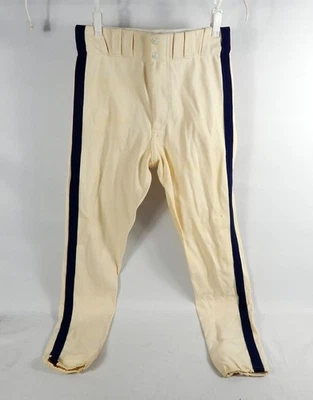 1993 Houston Astros Eric Anthony #24 Game Used Cream Pants 34-33 DP74470 - Image 1 of 4