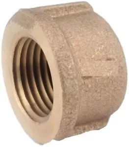 Pipe Cap, Lead-Free Red Brass, 3/4"In. npt - Picture 1 of 1