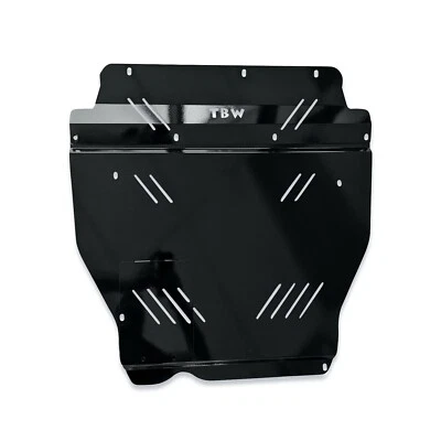 BLACK TBW Aluminum Engine Under Tray Shield for 04-08 Acura TSX skid plate CL9 - Image 1 of 4