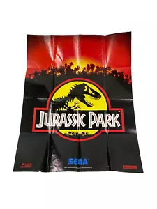 Sega Genesis Jurassic Park Videospiel Poster Vintage 1992 - Bild 1 von 6