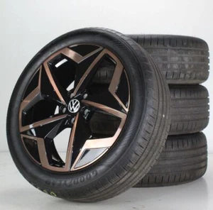 VW ID.3 Sommerräder Goodyear 19 Zoll Alufelgen Andoya kupfer Felgen 10A601025J - Bild 1 von 12
