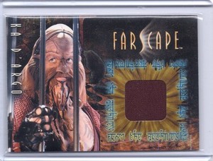 Farscape Season 2 KA D'ARGO Anthony Simcoe THIN costume material relic card #CC6
