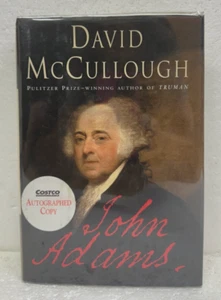 John Adams by David McCullough 2001 HB/DJ Signed First Edition, Later Printing - Picture 1 of 2