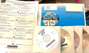 8/17/02 RICK DEES WEEKLY TOP 40, EMINEM (2), CREED, JOHN MAYER, ASHANTI, SHAKIRA - Picture 1 of 2