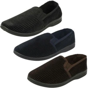 Mens Spot On MS50 Quality Slippers - Picture 1 of 28