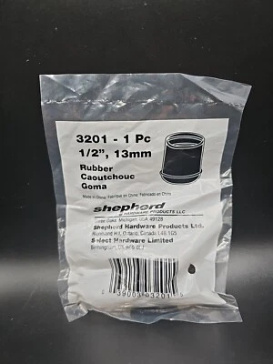 Punta de goma para patas de pastor herrajes 3201 1/2” 13 mm negro 1 por paquete. 4 por $5 Foto 1 de 3