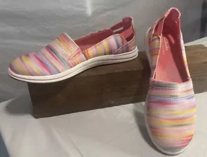 Clarks Breeze Step II Halbschuh Pastell Regenbogenfarben Größe 9 - Neu ohne Etikett - Bild 1 von 11