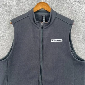 Rhone x Peloton Vest Men Black 2XL Full Zip Bond Fleece Jacket Sweater - Picture 1 of 15