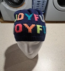 Kids Gapkids "Joyful" Winter Beanie Hat Size L/XL - Picture 1 of 6