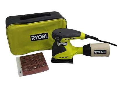 RYOBI S652DGK 2 Amp Corded 1/4 Sheet Sander With Tool Bag - Image 1 of 4