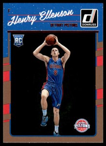 2016-17 Donruss #165 Henry Ellenson    Detroit Pistons