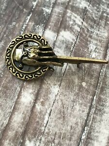 Game of Thrones Inspired Hand of the King Antique Bronze Lapel Pin Large Brooch