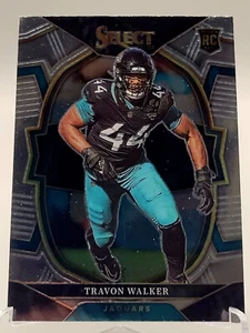 2022 SELECT TRAVON WALKER BASE ROOKIE FOOTBALL CARD JAGUARS NFL 42 panini - Picture 1 of 2
