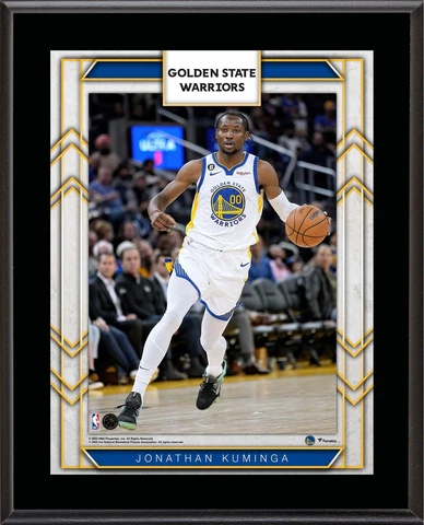 Jonathan Kuminga Golden State Warriors 10.5" x 13" Sublimated Player Plaque Cover