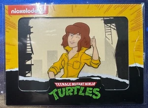 2024 FigPin Cybercel Teenage Mutant Ninja Turtles (TMNT) - COMÚN April O'Neil - Imagen 1 de 2