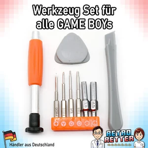 Gameboy Reparatur Werkzeug Set Schraubendreher Nintendo SNES Wii Konsolen GBA GB - Bild 1 von 8