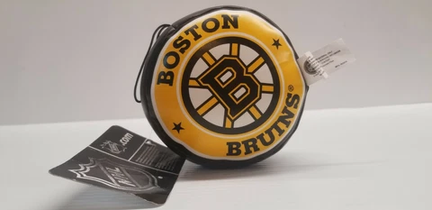🏒 BOSTON BRUINS Hockey Puck by Good Stuff NHL Officially Licensed Stuffed Toy Cover