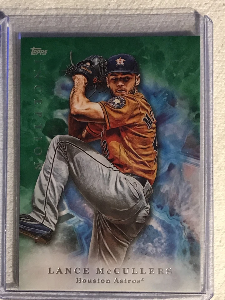 2017 TOPPS INCEPTION BASEBALL LANCE McCULLERS ASTROS - Image 1 of 1