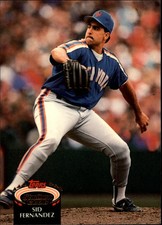 1992 Stadium Club New York Mets Baseball Card #655 Sid Fernandez