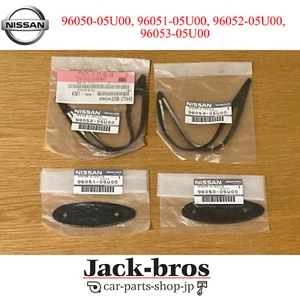 NISSAN GENUINE OEM SKYLINE R32 GTR BNR32 REAR DECK LID SPOILER GASKET SET - Bild 1 von 3