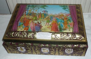 Blechdose Lebkuchenfabrik E.Otto Schmidt Nürnberg 1997 Lebkuchen Kiste - Bild 1 von 2