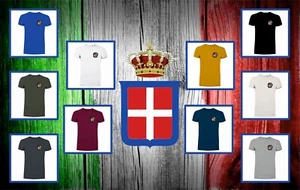 LITTORIO T-shirt CAMPIONI MONDO Azzurri SAVOIA NAZIONALE  100 %COTONE organico - Foto 1 di 22