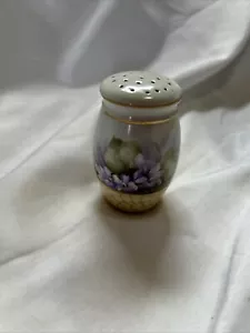 Scuotitore vintage dipinto a mano dalla Baviera 1914 firmato pezzo di ricambio viola - Foto 1 di 10