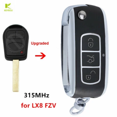 Llave remota abatible mejorada 315 MHz ID44 para Land Rover Range Rover 02-06/Sport 2006 Foto 1 de 4