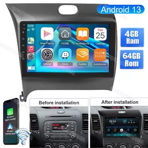 9 Zoll Android 13 Stereo Autoradio 2 DIN WLAN GPS für Kia Cerato K3 Forte 2013-2016 - Bild 1 von 12