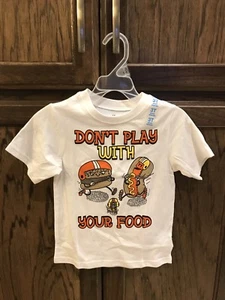 NWT The Children’s Place Toddler Graphic Tee, White, Size 3T - Picture 1 of 4