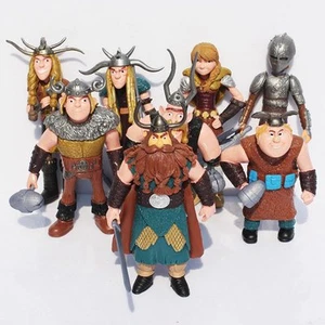 Drachenzähmen leicht gemacht Dragons Drachenreiter 8 Stück Figurenset Spielzeug - Bild 1 von 7