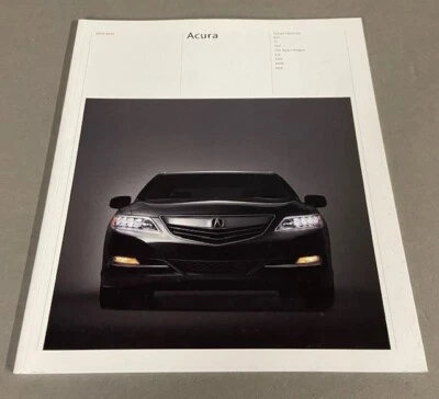 2013 2014 Acura Line Original Sales Brochure - RLX TL TSX ILX ZDX MDX RDX NSX Foto 1 de 4