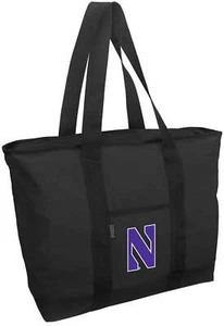 Northwestern Wildcats Oversized Tote – Campus, Travel & Gameday Bag - Picture 1 of 6