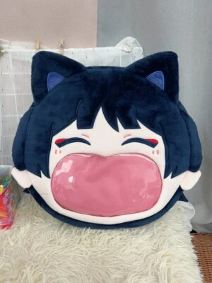 Linda Mochila Bandolera Genshin Impact Anime Scaramouche Bolso de Felpa Itabag Regalo Foto 1 de 4