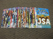 JSA #'s 1 through 50 - (DC 1999) - FULL RUN OF 50 ISSUES - HIGH GRADE - NM AVG!