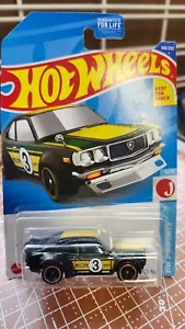 2022 Hot Wheels HW J-Imports #143/250 Mazda RX-3 in Green - Picture 1 of 3