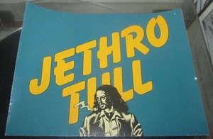 JETHRO TULL Too Old Too Rock N Roll ORIG 1976 US TOUR POSTERGRAMME - Foto 1 di 4