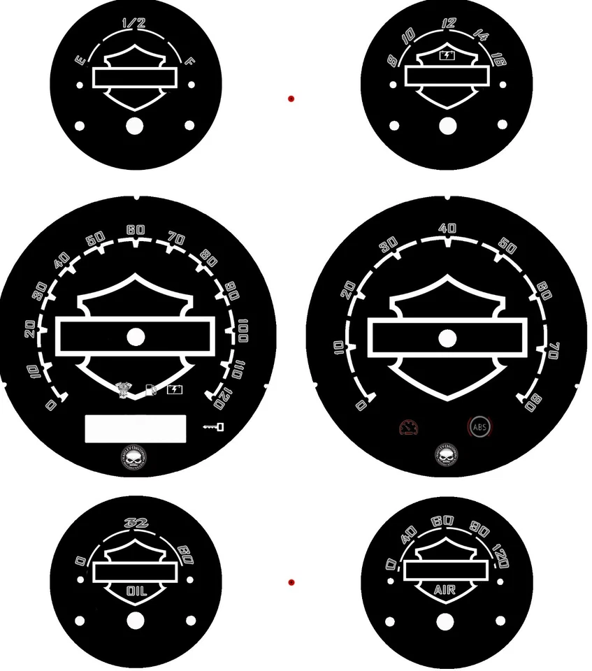 Harley Davidson ST Glide, FLTRX Road Glide 2003-2004 logotipo HD  Foto 1 de 1
